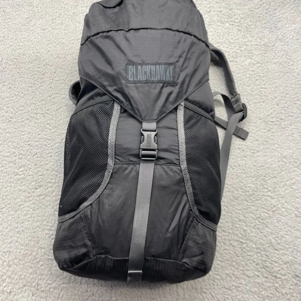 Blackhawk 502200-1 BLK Ripstop Tactical Stash Lightweight Compressible Backpack